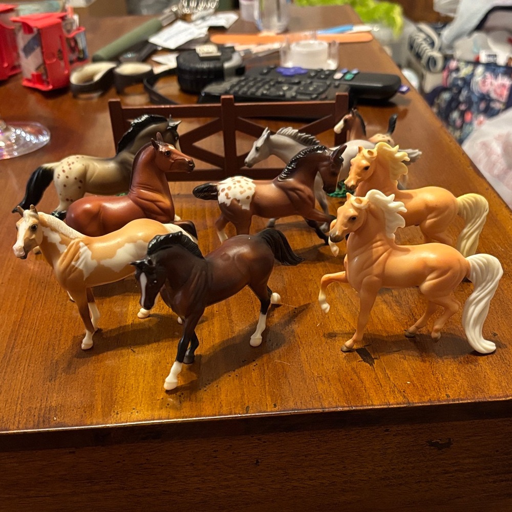 Breyer horses lot Vintage lot of minis all good used condition -10 total now